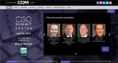 Desktop Screenshot of cisobostonsummit.com